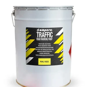 a.m.p.e.r.e. Straßenmarkierungsfarbe Traffic Road Marking Paint 25 kg Farbe: gelb Must-Have