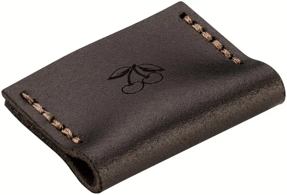 Angebot Kirschen Leder-Schneidenschutz braun für 1001032 u. 1205028