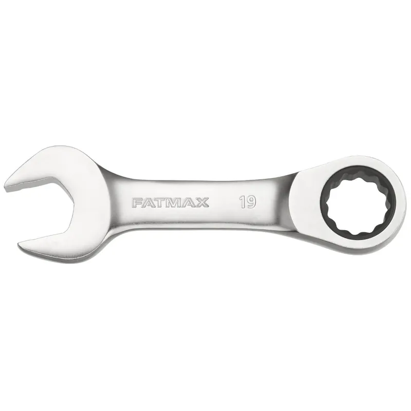 Super-Preis STANLEY FatMax® Ringmaulschlüssel kurz mit Ratsche  Schlüsselweite: 19 mm