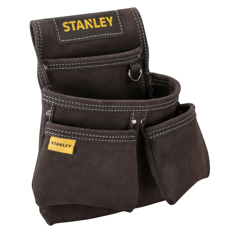 Billig STANLEY Werkzeug- u. Nageltasche doppelt Leder
