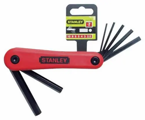 Billig STANLEY Stiftschlüssel-Set 7-tlg.