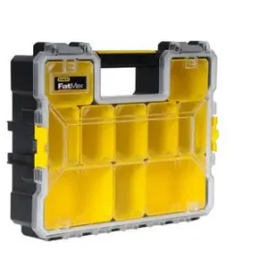 Aktuell STANLEY Profi-Organizer FatMax®,10 tiefe Fächer,Metallschliessen,spritzwassergeschützt