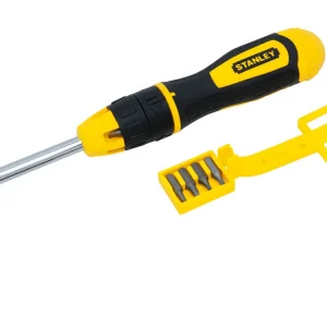 Heißes Angebot STANLEY Bit-Schraubendreher, mit Ratsche und 10 Bits