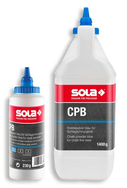 SOLA Schlagschnurkreide CPB blau Inhalt: 1400g Sichere Zahlung