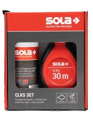 Super-Preis SOLA Schlagschnurgerät CLKS 30 Set rot