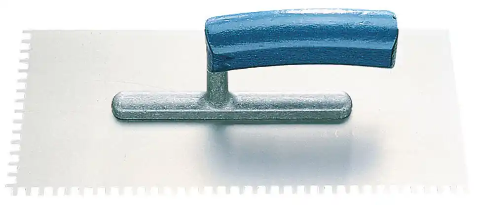 Bestpreis Schuller Glättekelle gezahnt Zahnung: 10 x 10 mm