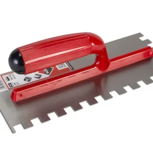 Top-Seller Rubi Glättekelle Stahl 280 mm gezahnt, Kunststoffgriff Größe: 12x12 mm