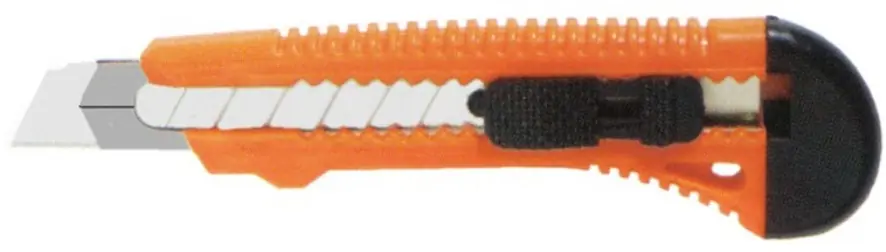 Sichere Zahlung Richter Messer 18 mm in handlichem Kunststoffgehäuse