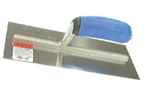 Aktuell Maurerfreund Glättekelle rostfrei Profi -Top, mit Softgriff  Maße: 405 x 120 mm