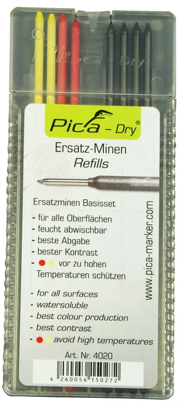 PICA Dry Ersatzminen Etui Basis-Set Neu