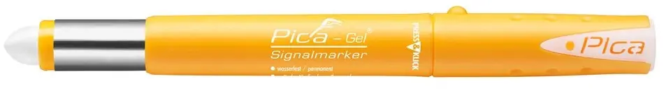 PICA Gel Signalmarker weiß 154 mm wetterfest, für alle Materialien Letzte Chance
