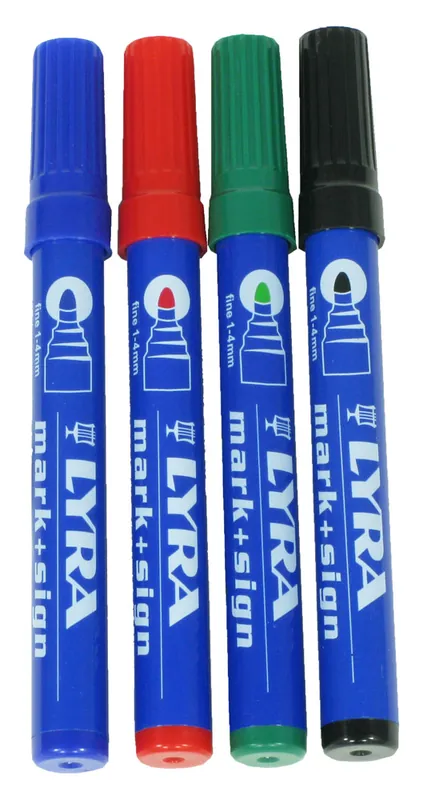 LYRA Permanent-Marker mark+sign 2-6 mm Farbe: grün Sichere Zahlung