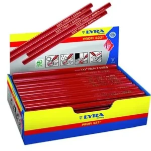 Sale LYRA Zimmermannsstift 333, Vollblei, 300 mm, oval