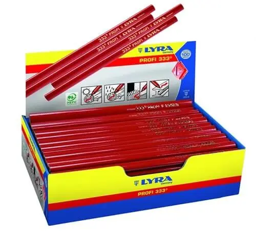 Sale LYRA Zimmermannsstift 333, Vollblei, 300 mm, oval