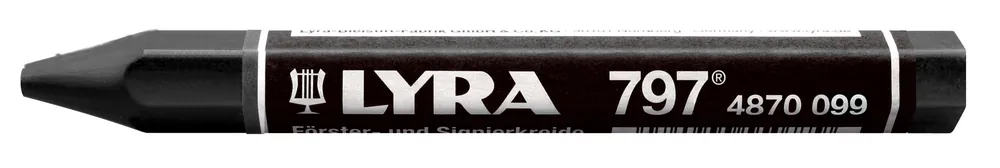 Preisreduziert LYRA Förster- und Signierkreide  Farbe: schwarz