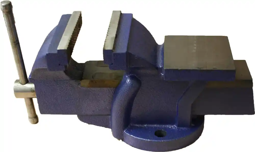 Ausverkauf profibau Schraubstock Stahlguss Backenbreite: 150 mm