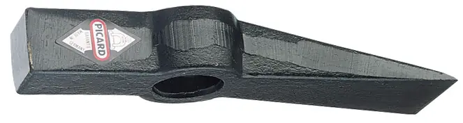 Geprüft Picard Maurerhammer Rheinische Form ohne Stiel Gewicht: 600 g