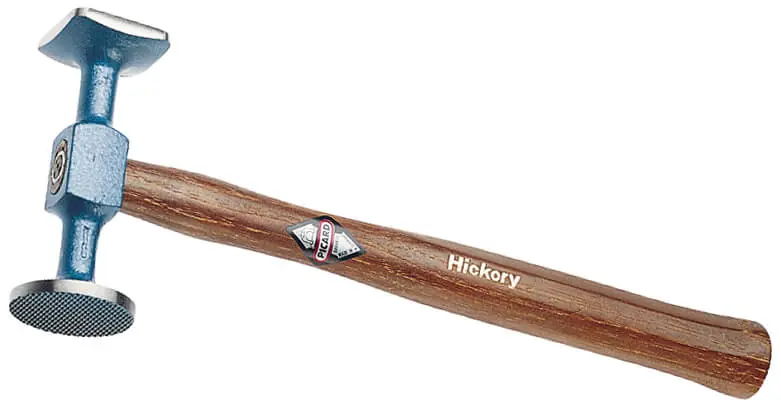 Zertifiziert Picard Spann-, Ausbeul- und Schlichthammer 46/40 mm, runde Bahn chariert, HS, 500 g