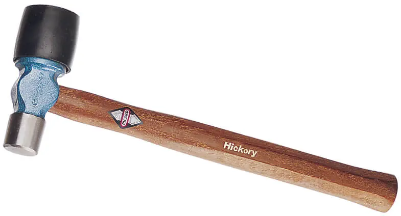 Picard Ausbeul- und Gummihammer 33/55 mm, Hickorystiel, 1000 g Markenware