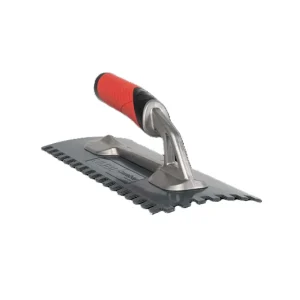 Ausverkauf Rubi Glättekelle Tech-Flex 8 x 10 mm gezahnt, offener Griff