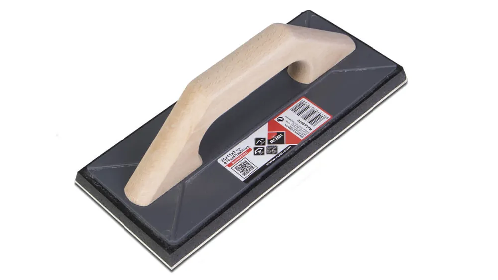 Schneller Versand Rubi Gummiglättekelle mit Holzgriff