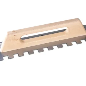Top-Seller Rubi Glättekelle Stahl 480 mm gezahnt Größe: 12x12 mm