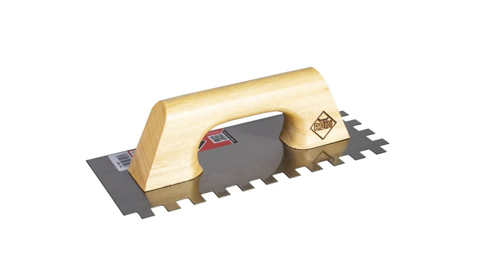 Rubi Glättekelle geschlossen, Edelstahl 280 mm gezahnt 12x12 mm Günstig