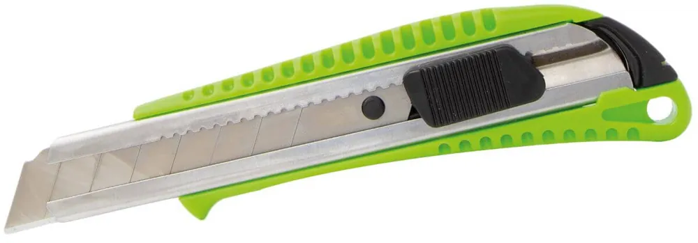 Finale Aktion PETEC Cuttermesser grün 160 x 40 x 20 mm