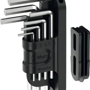 Wera Winkelschlüsselsatz, metrisch, gestellverchromt Tool-Check Modular Hex-Plus 1 Knallerangebot