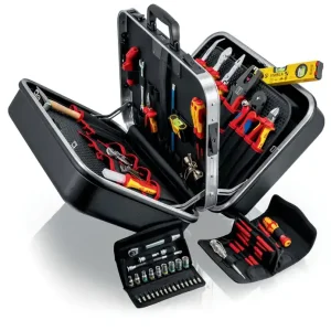KNIPEX Werkzeugsortiment BIG Twin Elektro 63-teilig im Hartschalenkoffer Super-Preis