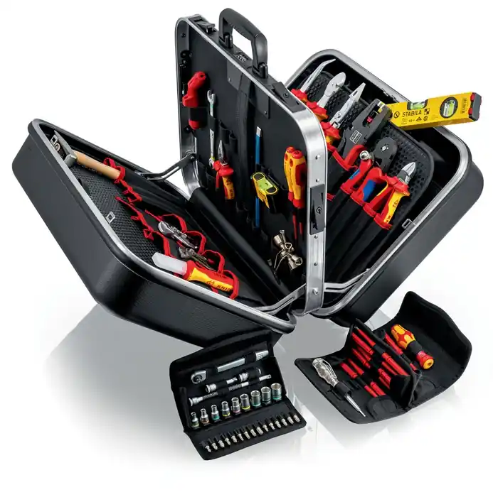 KNIPEX Werkzeugsortiment BIG Twin Elektro 63-teilig im Hartschalenkoffer Super-Preis