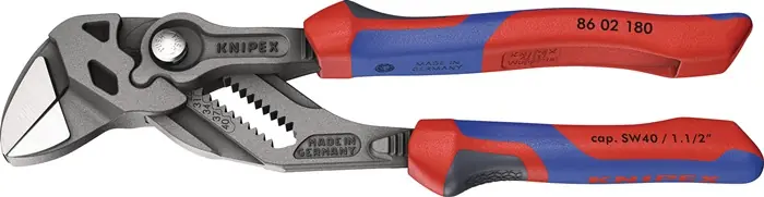 Expressversand KNIPEX Zangenschlüssel, schwarz atramentiert Länge: 180 mm
