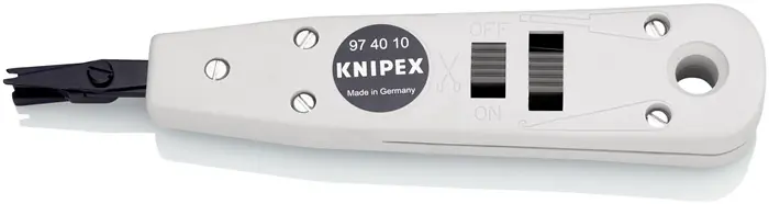 Aktuell KNIPEX Anlegewerkzeug 175 mm für LSA Plus und baugleiche Durchmesser 0,4-0,8 mm