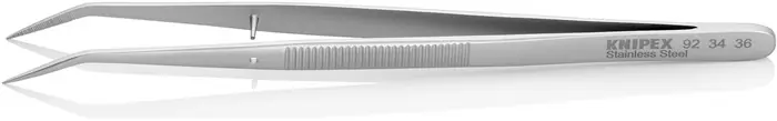Top-Seller KNIPEX Präzisionspinzette 155 mm, 45° gewinkelt, verchromt
