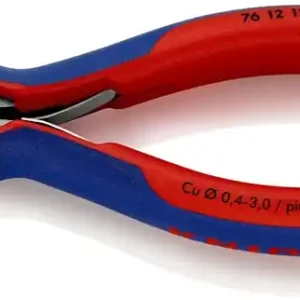 Top-Seller KNIPEX Seitenschneider 125 mm, Form 1, Kopf poliert, Mehrkomponenten-Hüllen