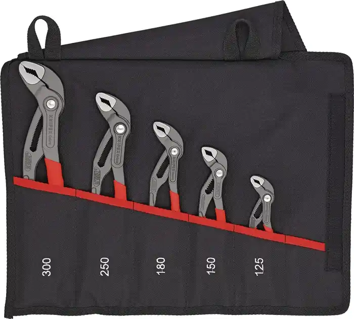 Aktuell KNIPEX Zangensatz Cobra-Set 5-teilig in Rolltascheche KNIPEX