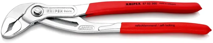Bestseller KNIPEX Wasserpumpenzange Cobra, verchromt Länge: 300 mm