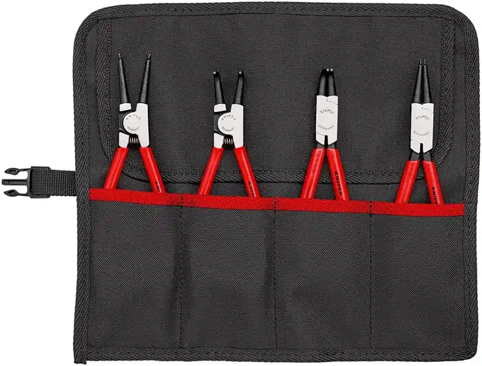 Heißes Angebot KNIPEX Sicherungsringzangensatz 4-teilig in Rolltaschemm KNIPEX