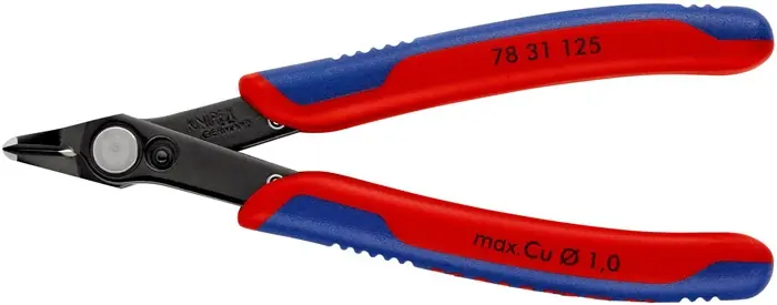 Highlight KNIPEX Elektronik-Seitenschneider Super-Knips 125 mm Form 3, brüniert