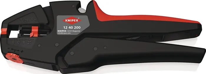 Super-Preis KNIPEX Automatikabisolierzange 200 mm 0,03-10 (AWG 32-7) mm²