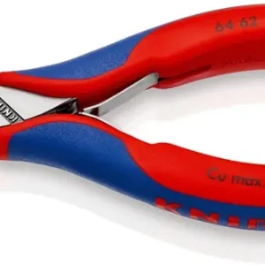 Sale KNIPEX Elektronik-Vornschneider 120 mm, Form 6, klein spiegelpoliert, Mehrkomponenten-Hüllen
