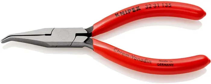 Sofort Bestellen KNIPEX Justierzange 135 mm, 40° gewinkelt, flach, Kunststoff-Überzug