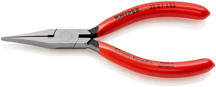 Jetzt Kaufen KNIPEX Justierzange 135 mm, gerade flach, Kunststoff-Überzug
