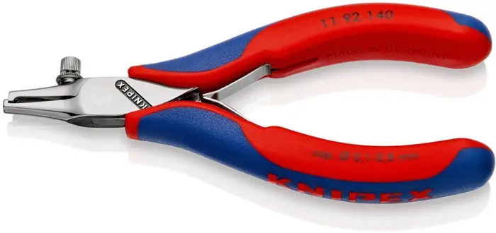 Abverkauf KNIPEX Elektronikabisolierzange 140 mm.0,1-0,8mm KNIPEX