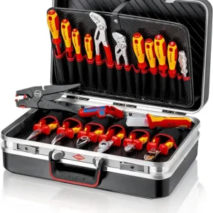 Garantierte Lieferung KNIPEX Werkzeugkoffer 20-teiligoinstallation KNIPEX