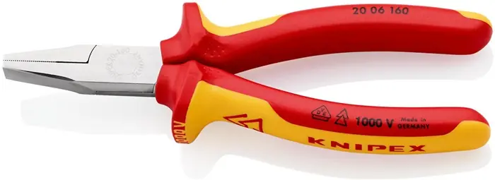 Jetzt Bestellen KNIPEX Flachzange 160 mm verchromt