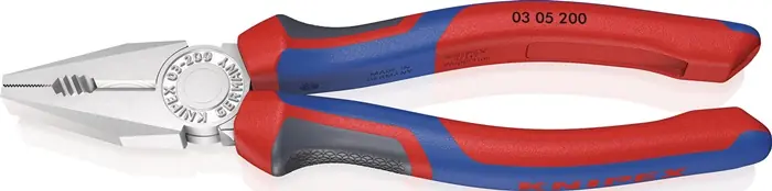 Heißes Angebot KNIPEX Kombizange, Zange verchromt, mit Comfort-Griffen Länge: 200 mm
