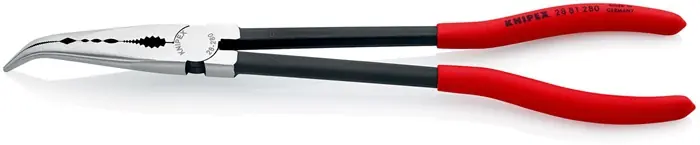 Sofort Bestellen KNIPEX Montierzange 280 mm poliert, Kunststoff-Überzug, Spitze 45°