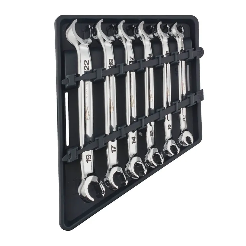 Milwaukee Doppel-Ringschlüssel-Set offen 6-teilig Knallerangebot
