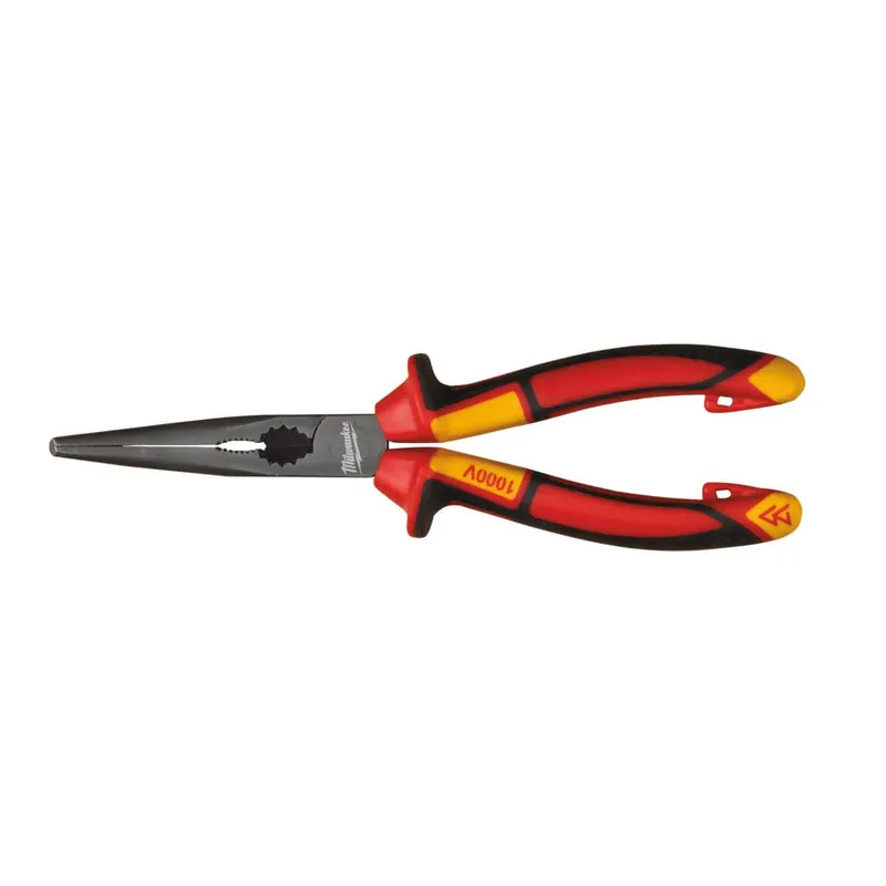 Markenprodukt Milwaukee Langbeck-Rundzange 45°, VDE geprüft 205 mm